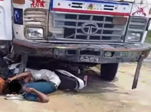 टिपर र मोटरसाइकल  ठोक्किदा एक जनाको मृत्यु
